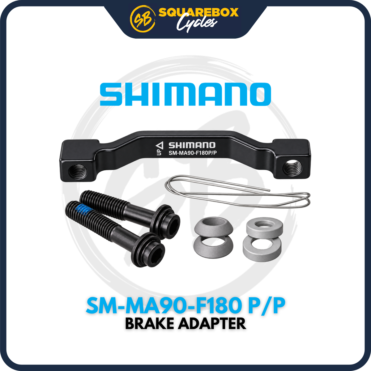 Shimano SM-MA90-F180 P/P Brake Adapter 180mm