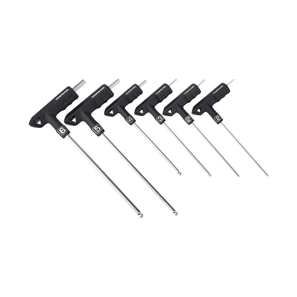 Topeak T-Handle DuroHex Wrench Set 2-6 mm