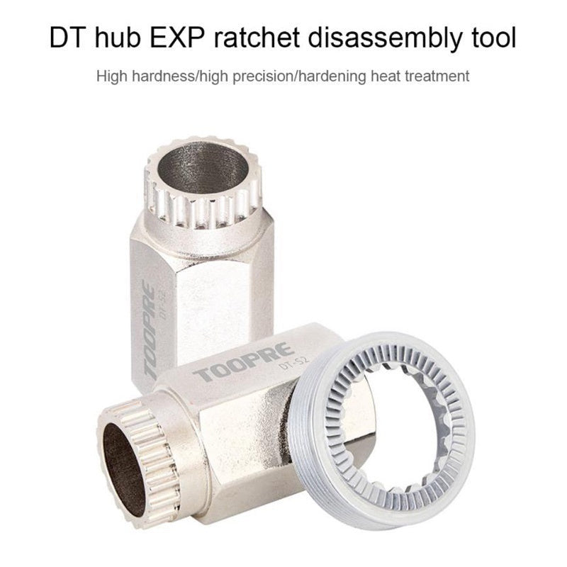TOOPRE Bicycle DT Hub 240 180 EXP Ratchets Removal Installation Tool DT Ring Nut Ratchet Hub Lock Ring Nut Removal