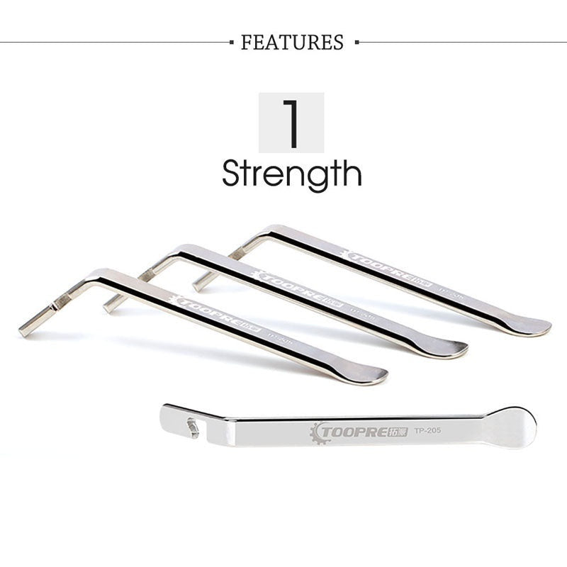 TOOPRE Mountain Road Bike Tire Lever MTB Bicycle Tyre Spoon Remover Tool Stainless Steel MTB Cycling Wheel Repair Tools