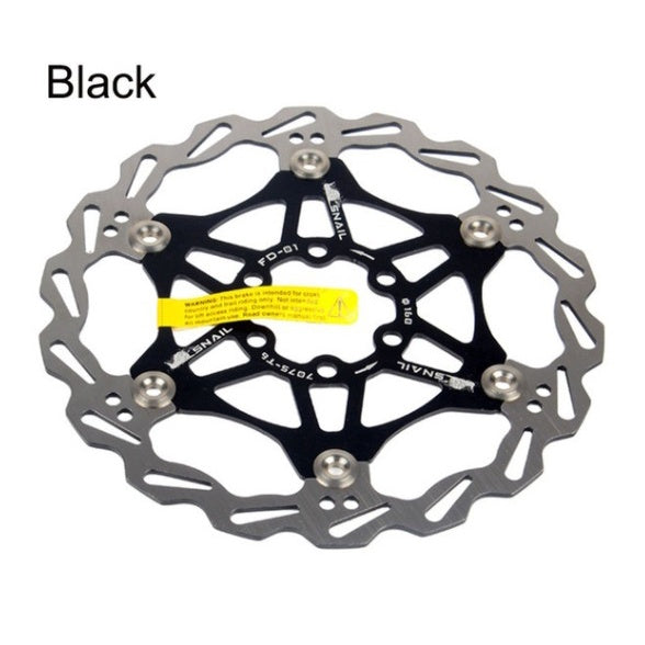 SNAIL Mountain Bike Float Floating Disc 160MM with Screws Brake Rotor Cycling Bicycle Cooling disc Rotors