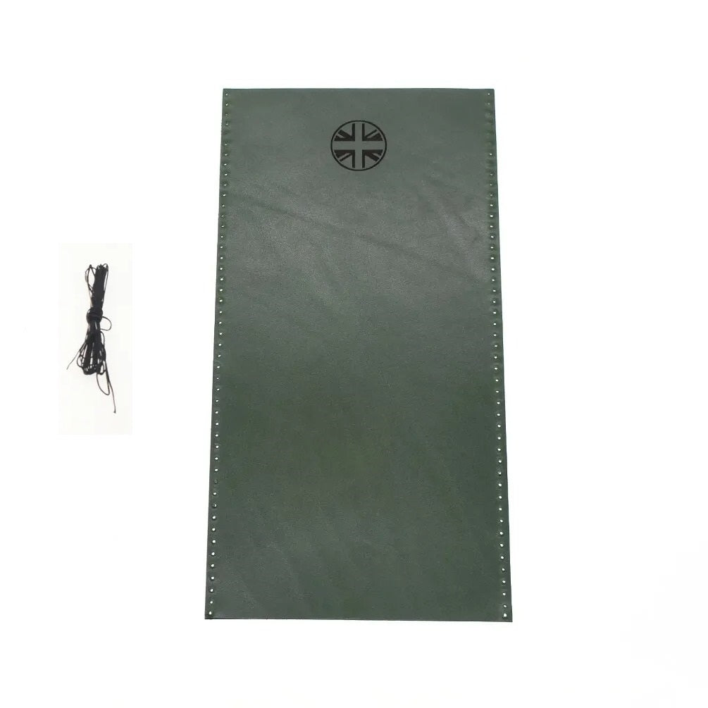 Handmade Italian Cowhide Leather Bike Frame Stem Protector Cover Compatible With trifold Folding Bicycle