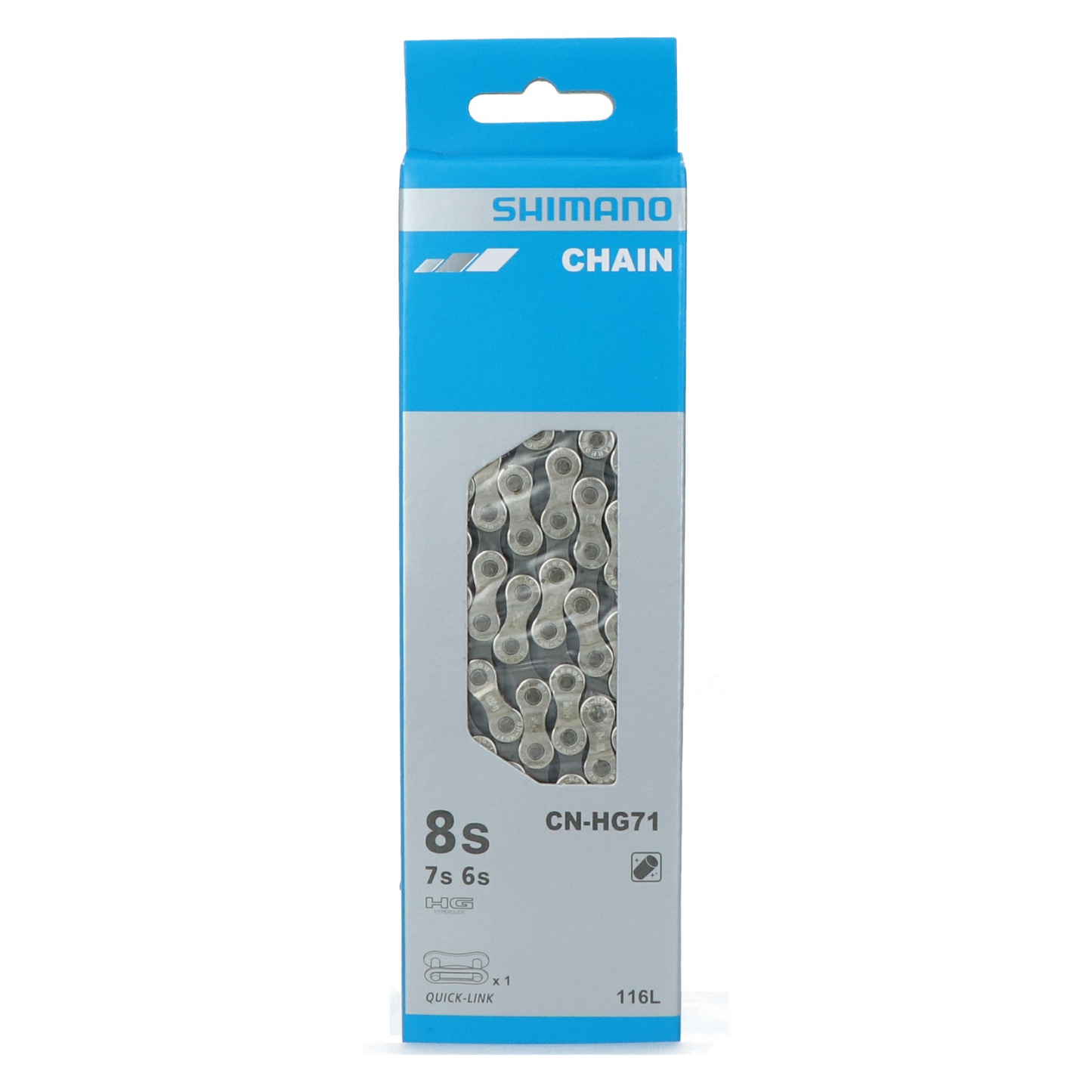 Shimano CN-HG40 6/7/8-Speed Chain (116L)