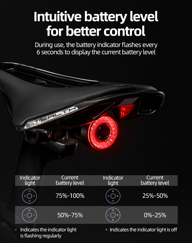 ROCKBROS Q5 Smart Rear Light