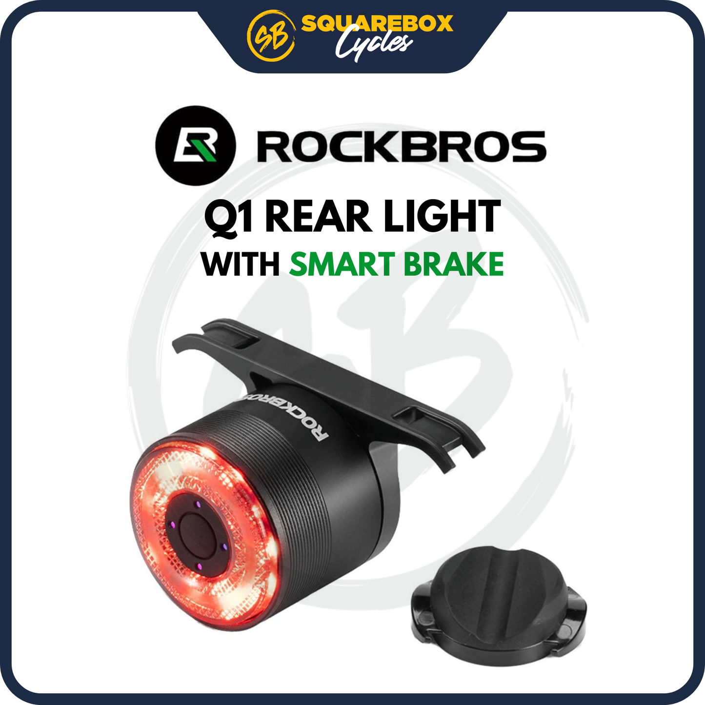 RockBros Q1 Max Smart Brake Light
