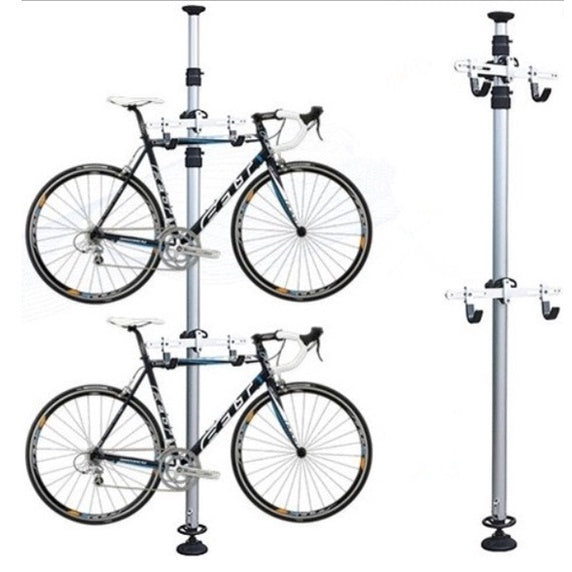 Dual Bicycle Tower Rack