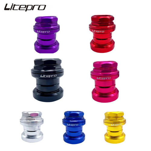 Litepro Trifold Headset for Brompton Pikes 3sixty Camp Royale Bowl Bike Head set 34mm Ultralight