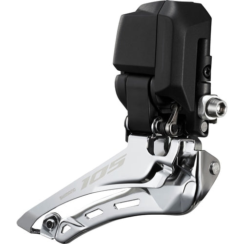 Shimano 105 FD‑R7150 Di2 Front Derailleur (Braze‑On, 2×12-Speed)