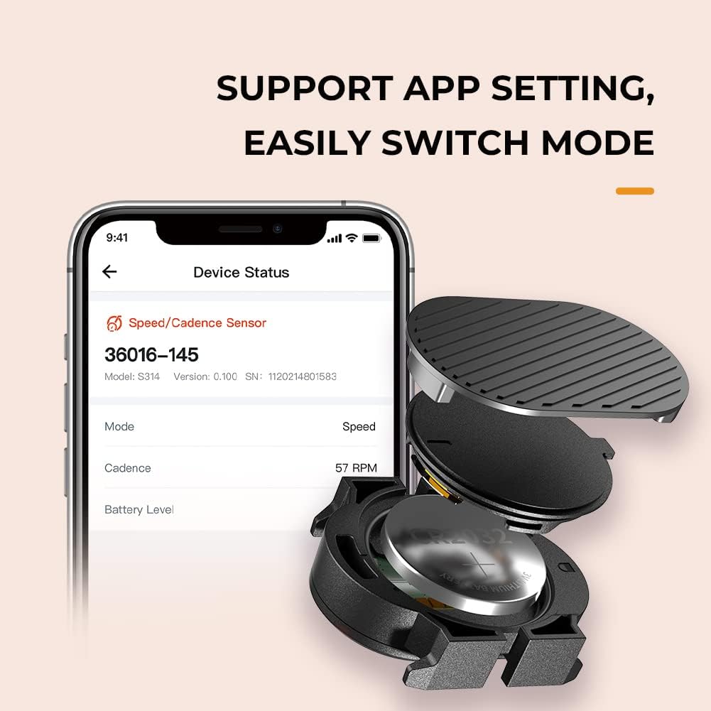 Magene S314 Cadence and Speed Sensor