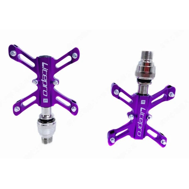 Litepro Butterfly Quick Release Pedal Sealed Bearing MTB Anti-slip Ultralight Universal Bicycle