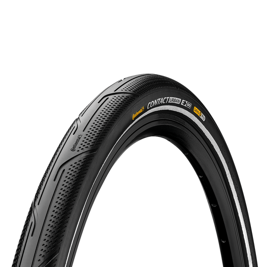 Continental Contact Urban Wire Bead Tire - PureGrip | ECE-R75 - 42-622 | black reflective