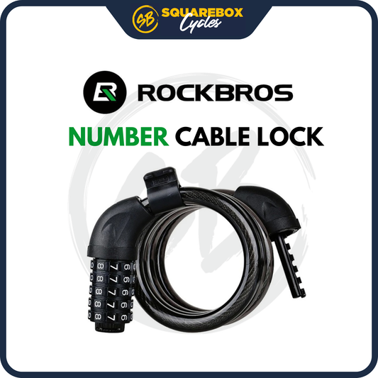 Rockbros L50115BK Bicycle Number Lock