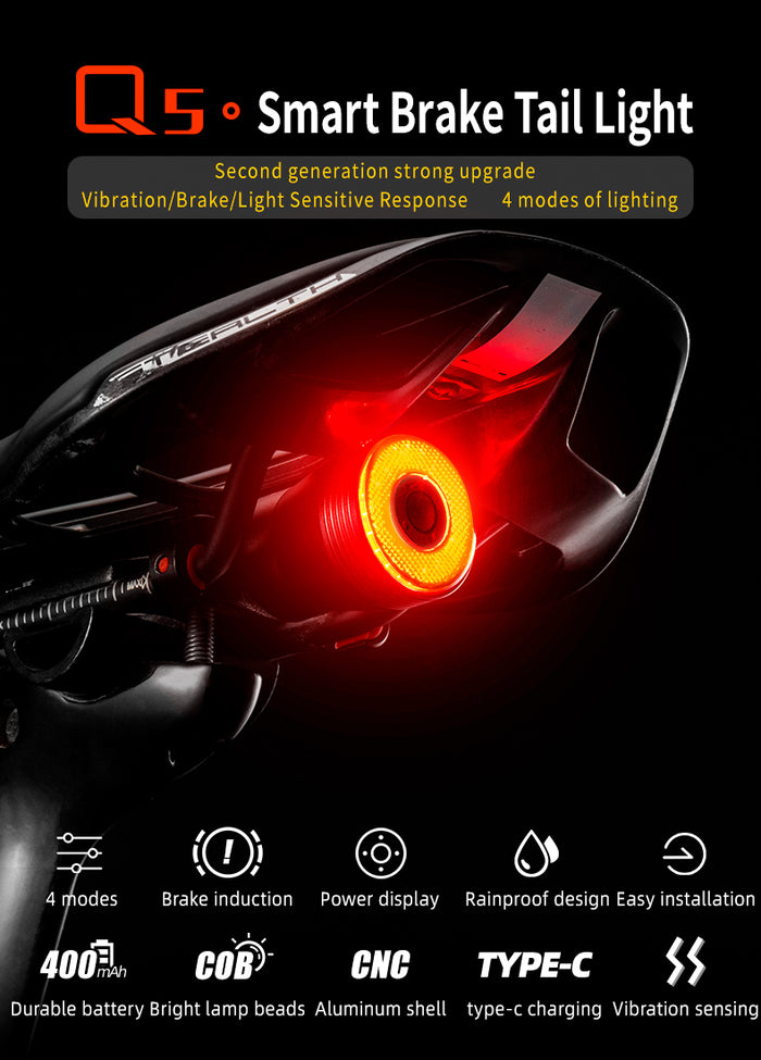 ROCKBROS Q5 Smart Rear Light