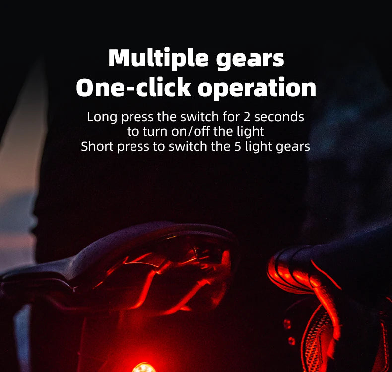 RockBros Q1 Max Smart Brake Light