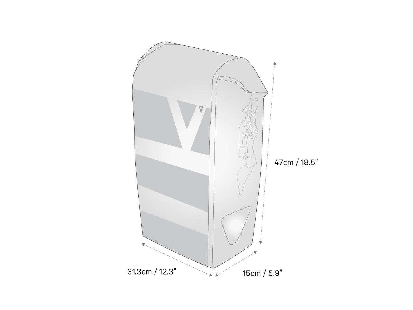 TOPEAK Pannier Dry Bag 24L