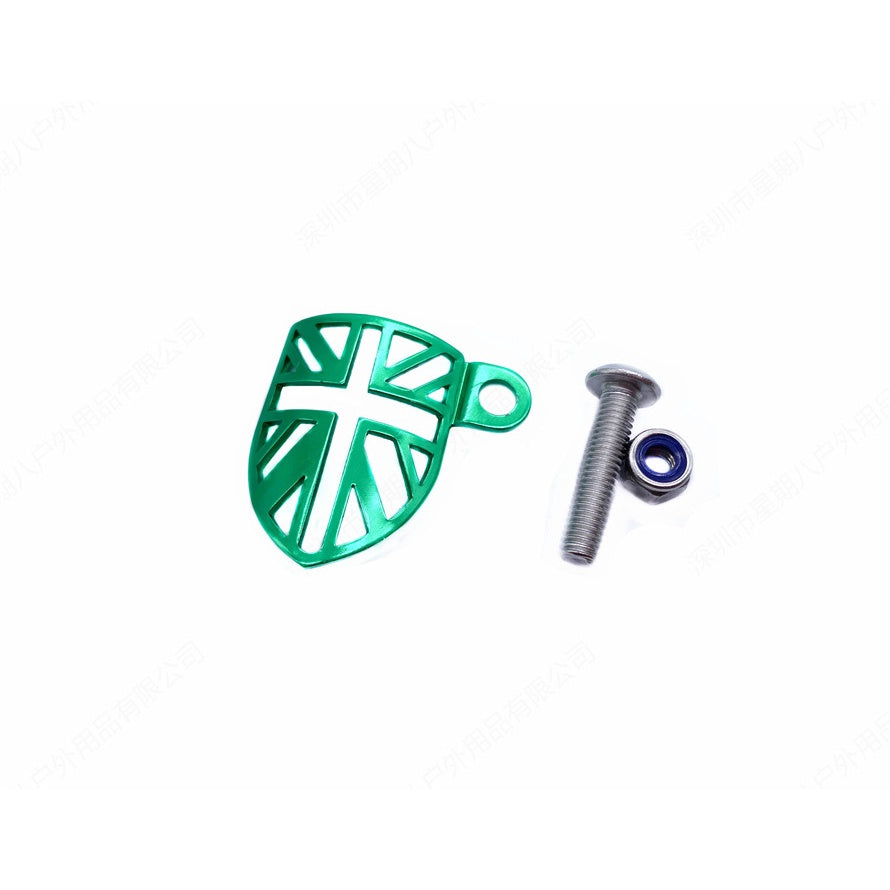 TWTOPSE Bicycle Brake Shift Cable Baffle Plate For Brompton Folding Bike 3SIXTY Alloy Protection Front Fork Protector