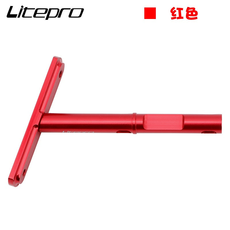 Litepro Aluminum Alloy Bottle Cage Conversion Seatpost Mounting Bracket Adapter Rod Seat Tube 412