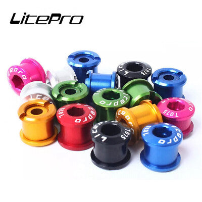 Litepro 6.5mm Single Bolts Crankset Road Screw MTB Mountain Bike Parts Crank Screws Nut