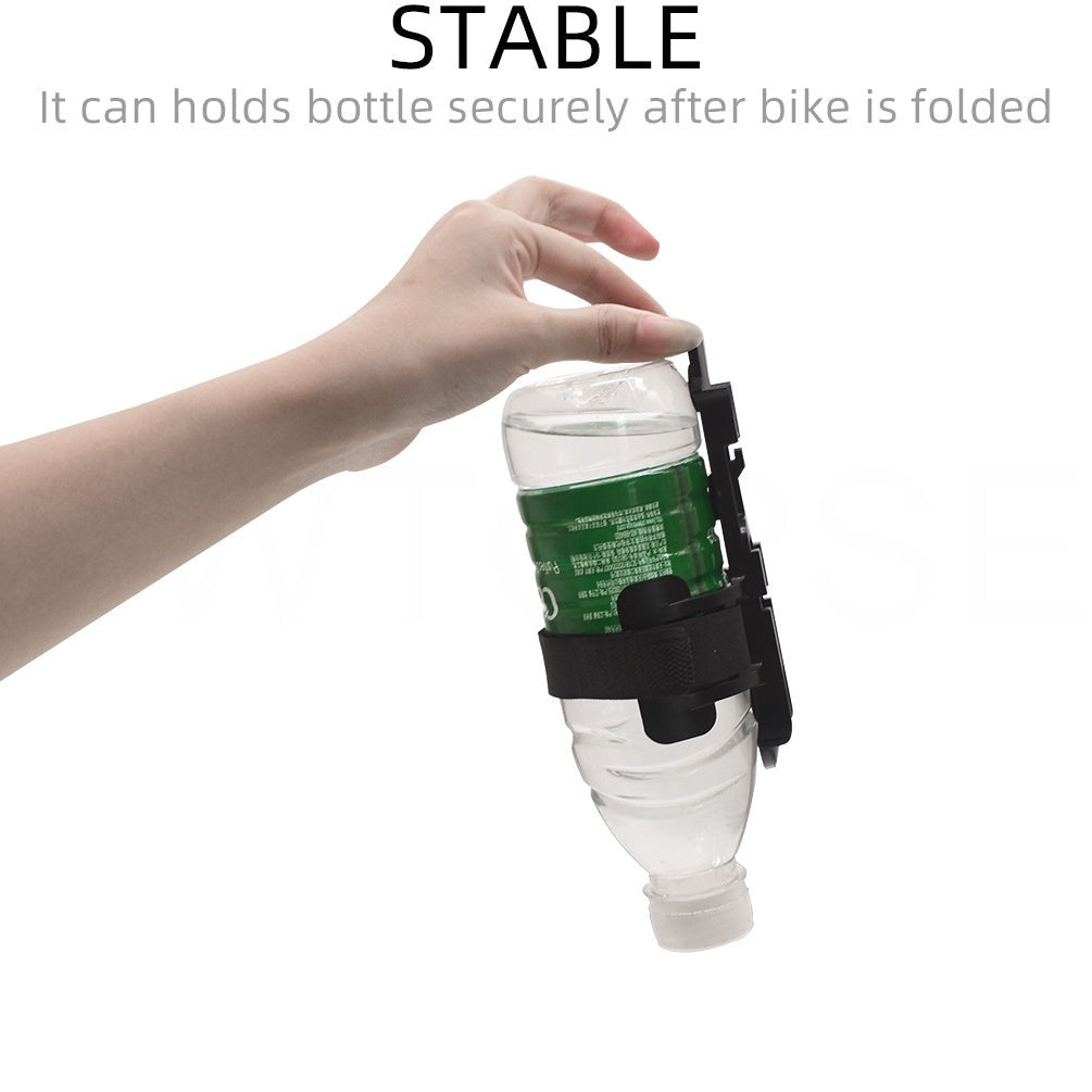 Folding Bicycle Water Bottle Cage Holder For Brompton Birdy Dahon Bike Frame Handle Post stem