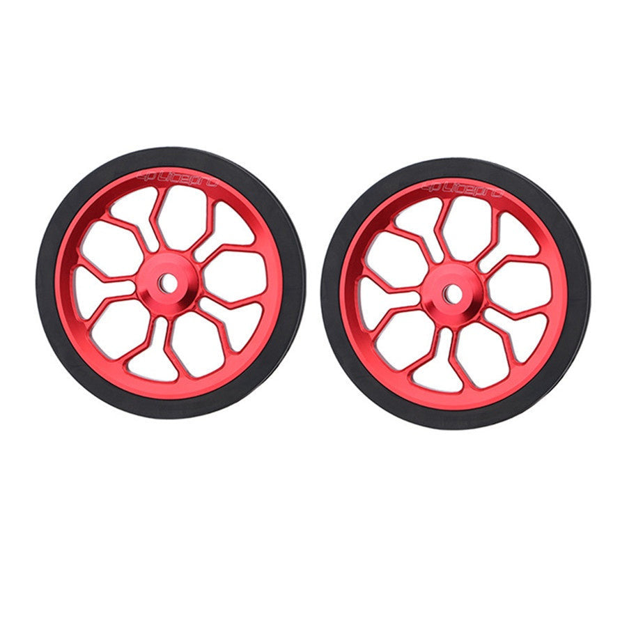 PREMIUM JKLapin 82mm Ezwheel Easy Wheels Easywheel Rollers For Brompton Pikes 3sixty Foldable