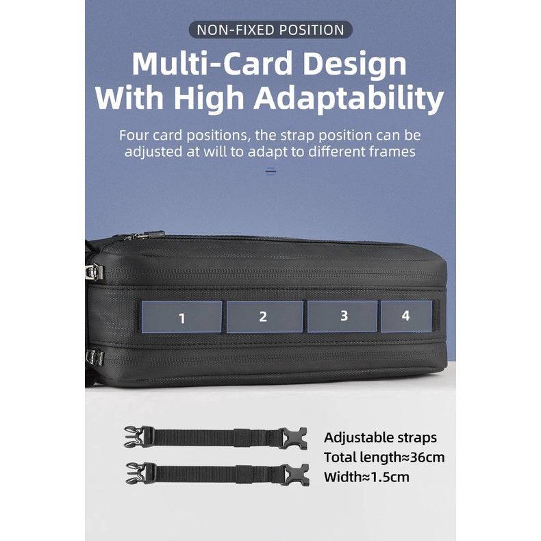 ROCKBROS Bicycle Front Basket Handlebar Bag Frame Pannier Cycling Bag Portable Shoulder Bag Scooter Package Outdoor B81