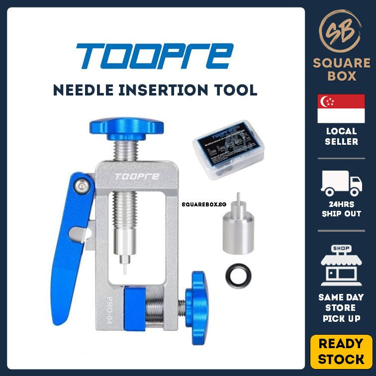 TOOPRE Bicycle Aluminum Needle Tool Driver Hydraulic Disc Brake Hose Cutter Connector Insert Install Multi-function Bike