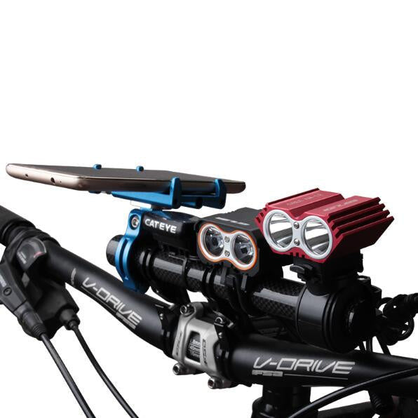 GUB G-202 Carbon Fiber Bicycle Handlebar Extender 20CM Headlight Bracket Lamp Flashlight Holder