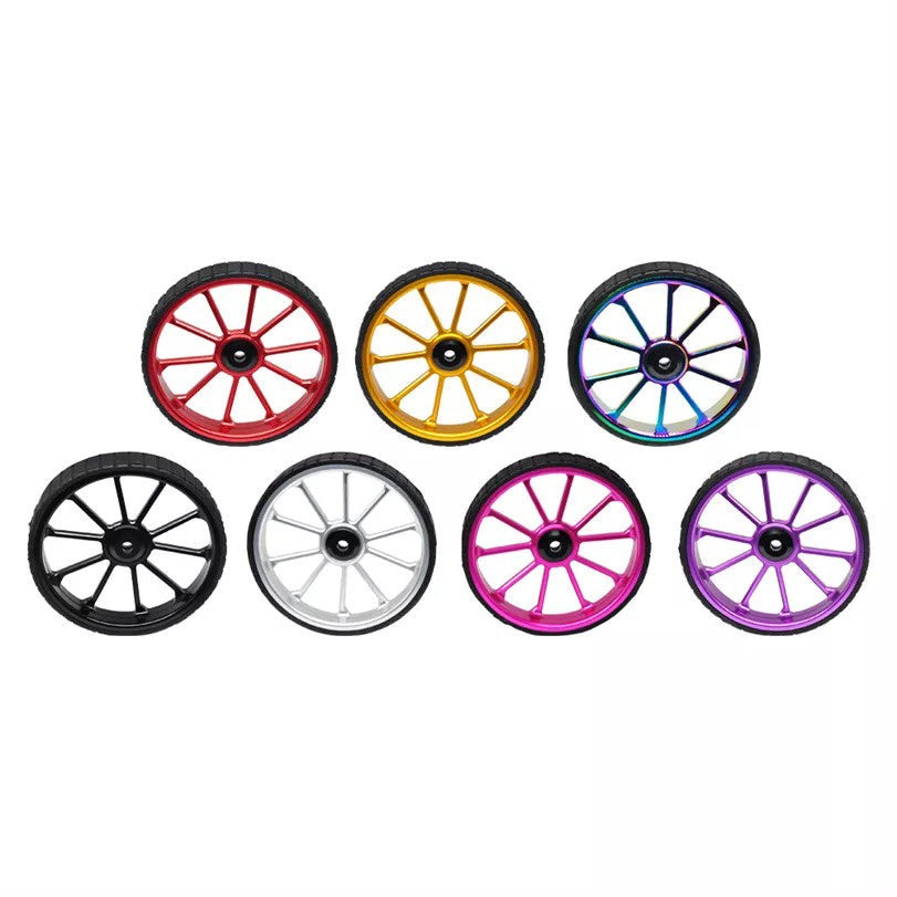 Litepro Easy Wheel EZ Wheel 100mm Oversized Cycling Accessories Folding Bike for Foldable Bicycle Transport Walking Bike