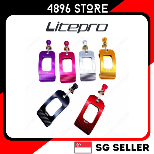Litepro Folding Bike 412 Head Tube Quick Release Lever Cap Bicycle QR Head Tube Top Gland Bike