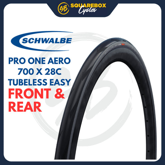 Schwalbe Pro One Aero 700x28C Tubeless Easy
