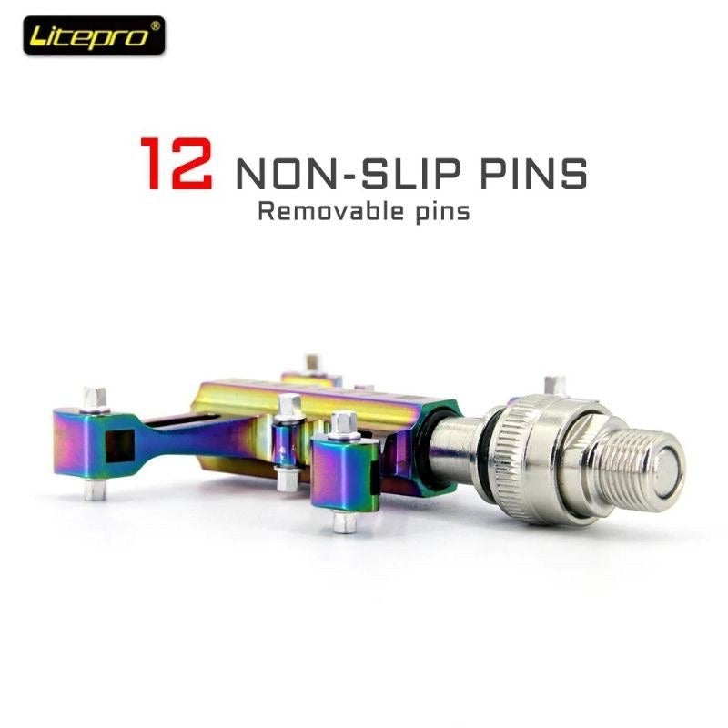 Litepro Butterfly Quick Release Pedal Sealed Bearing MTB Anti-slip Ultralight Universal Bicycle