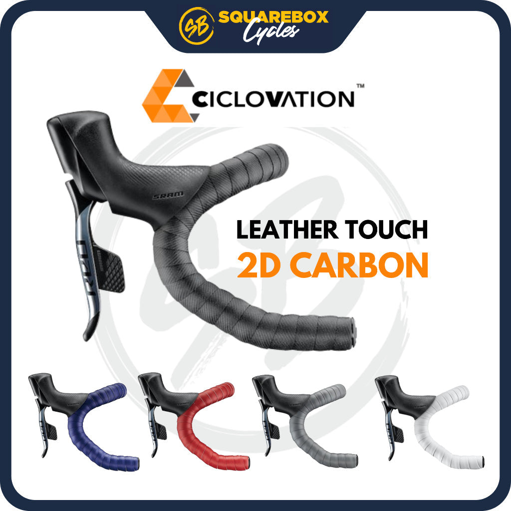 Ciclovation Advanced Leather Touch SEITEX 2D Carbon
