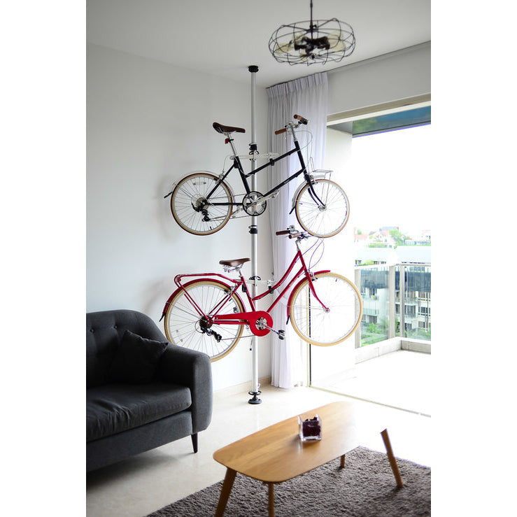 Dual Bicycle Tower Rack