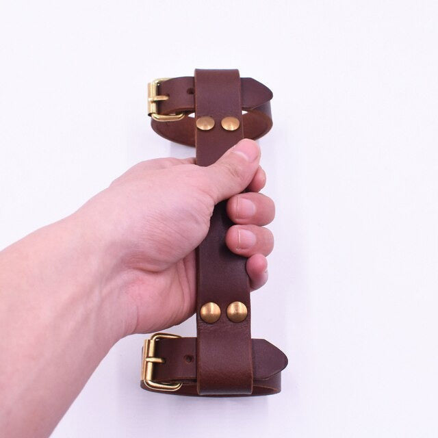 TWTOPSE Leather Bike Carry Handle