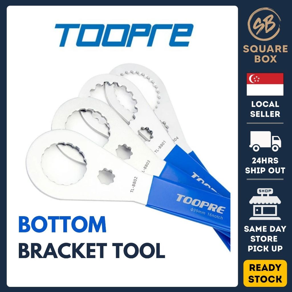 TOOPRE MTB/Road Bike Bottom Bracket wrench BB Bottom Bracket installation and removal tool suitable for SHIMANO/SRAM/IXF