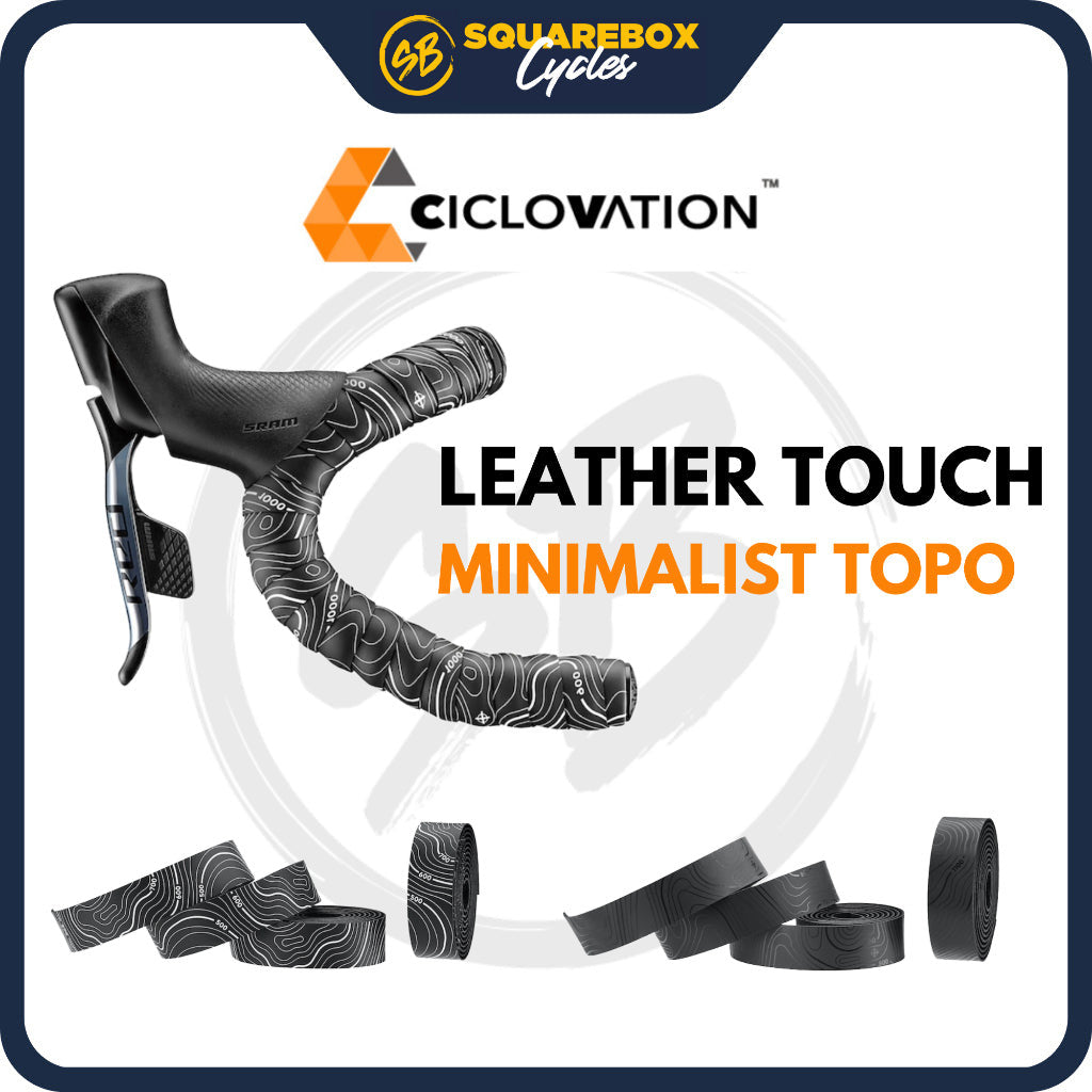 CICLOVATION Leather Touch - Minimalist TOPO
