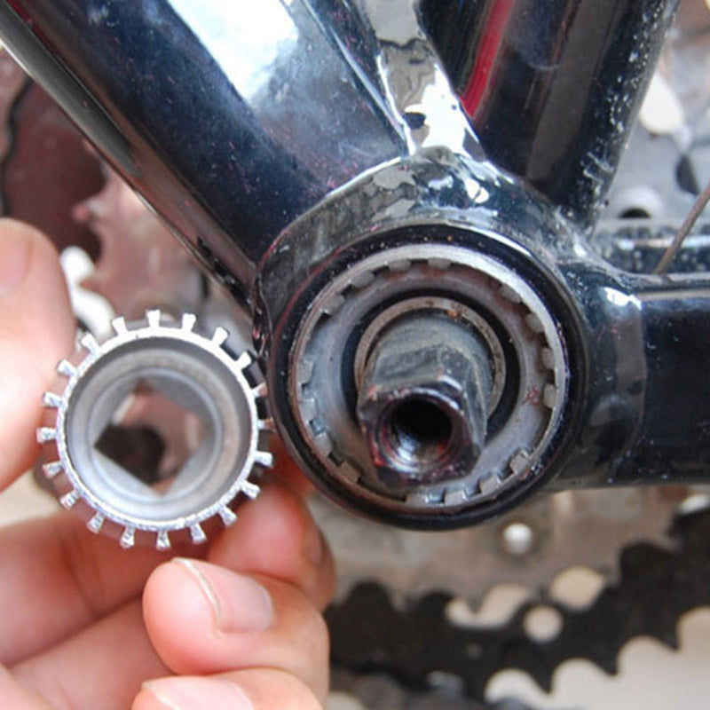 Bicycle Repair Tool Kits Bike Chain Removal Bracket Freewheel Remover Crank Puller Tools