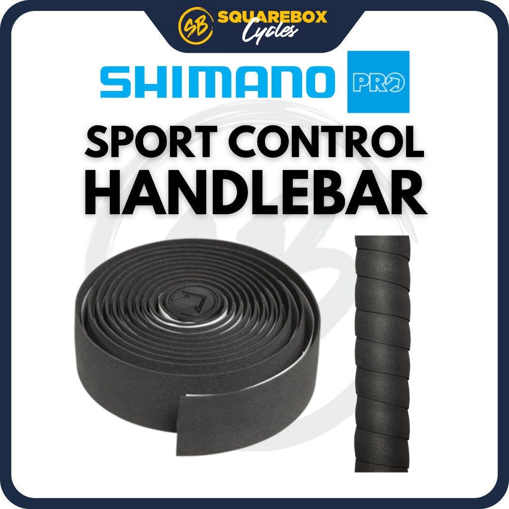 SHIMANO PRO Sport Control Handlebar Tape 2.5MM 200x30 MM BLACK