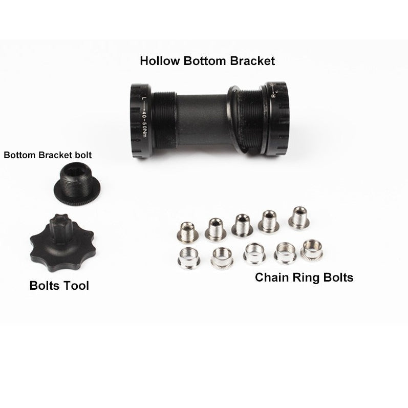 Litepro 170mm Hollow Crankset + BB