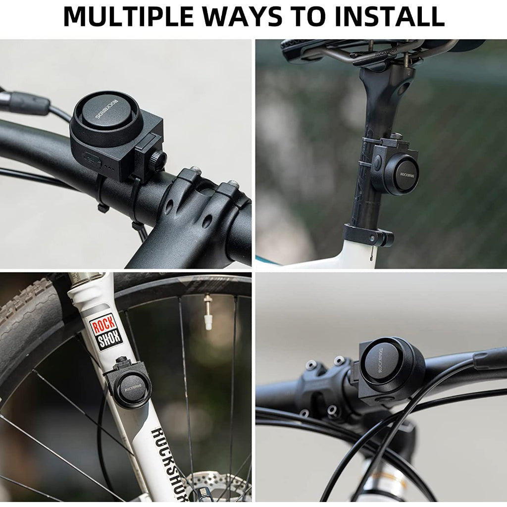 ROCKBROS Bike Alarm 115dB (Remote Control)