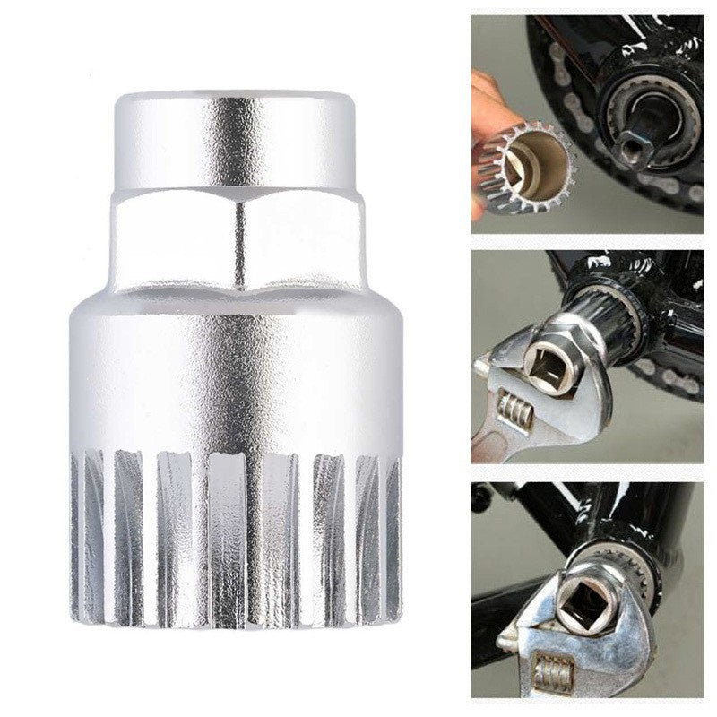 Bicycle Repair Tool Kits Bike Chain Removal Bracket Freewheel Remover Crank Puller Tools