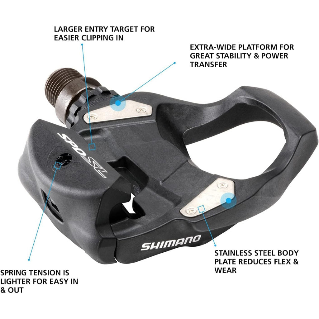 SHIMANO Pedal PD-RS500 SPD-SL W/Cleat (SM-SH11)