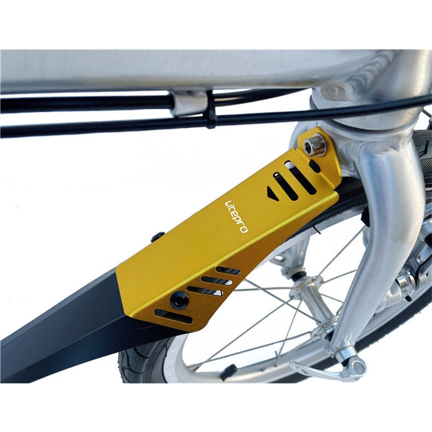 Litepro Folding Bike Fender 412 P8 Mud Removal Board For Dahon Fnhon 16 20 Inch Bicycle Mudguard