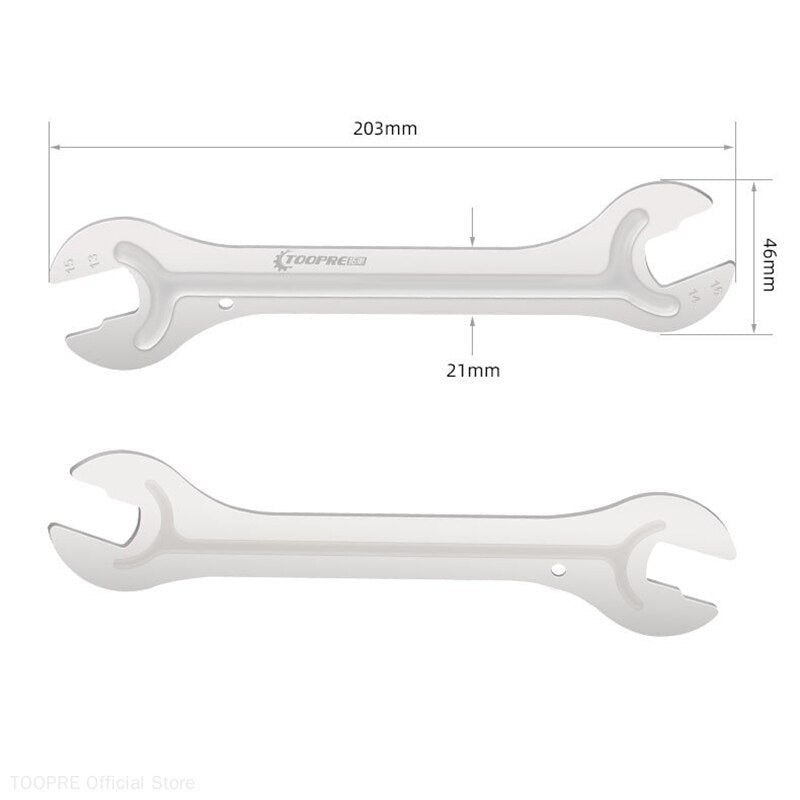 TOOPRE Bicycle 1 PCS Hub Slice Spanner Hubs Removal Wrench Iamok Mountain Bike Repair Tools