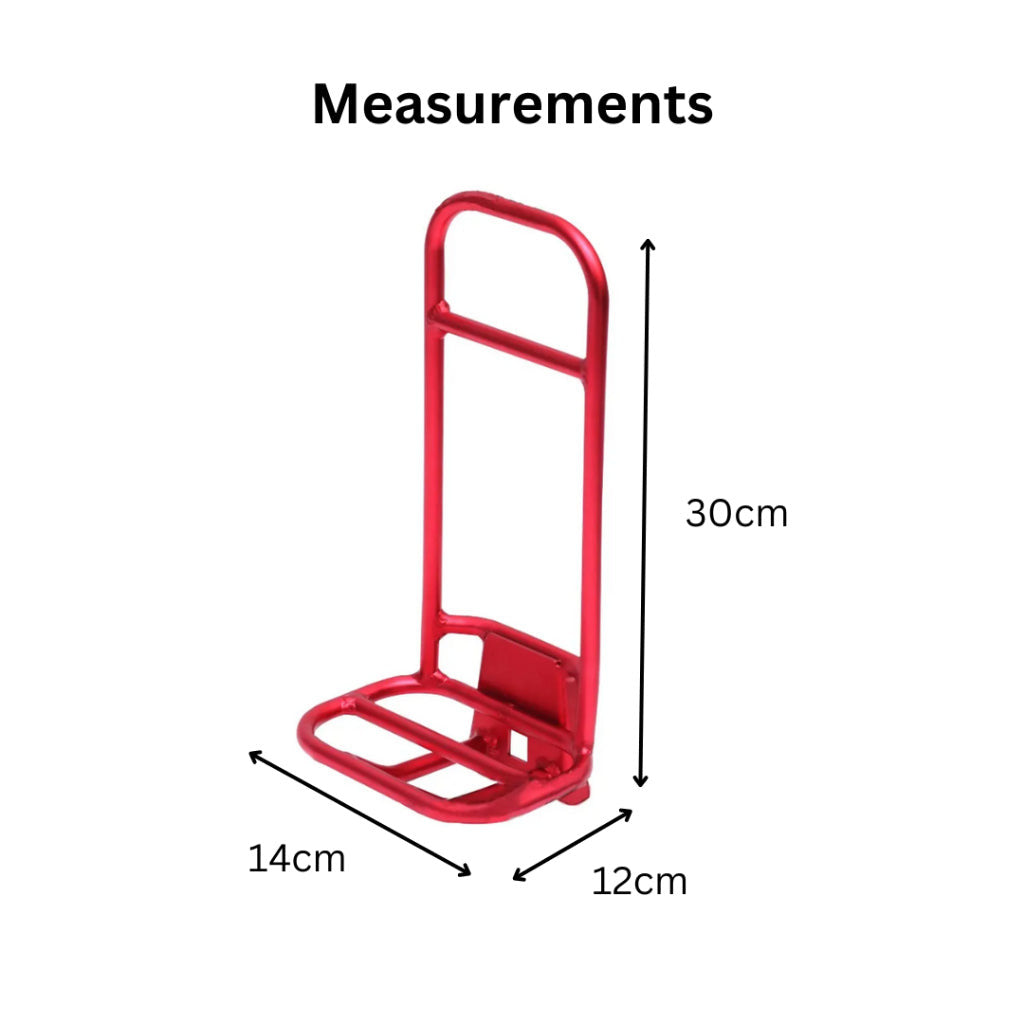 Bicycle Bag Rack Holder For Brompton Folding Bike Aluminum Alloy Bag Frame For Trifold bifold brompton 3sixty crius
