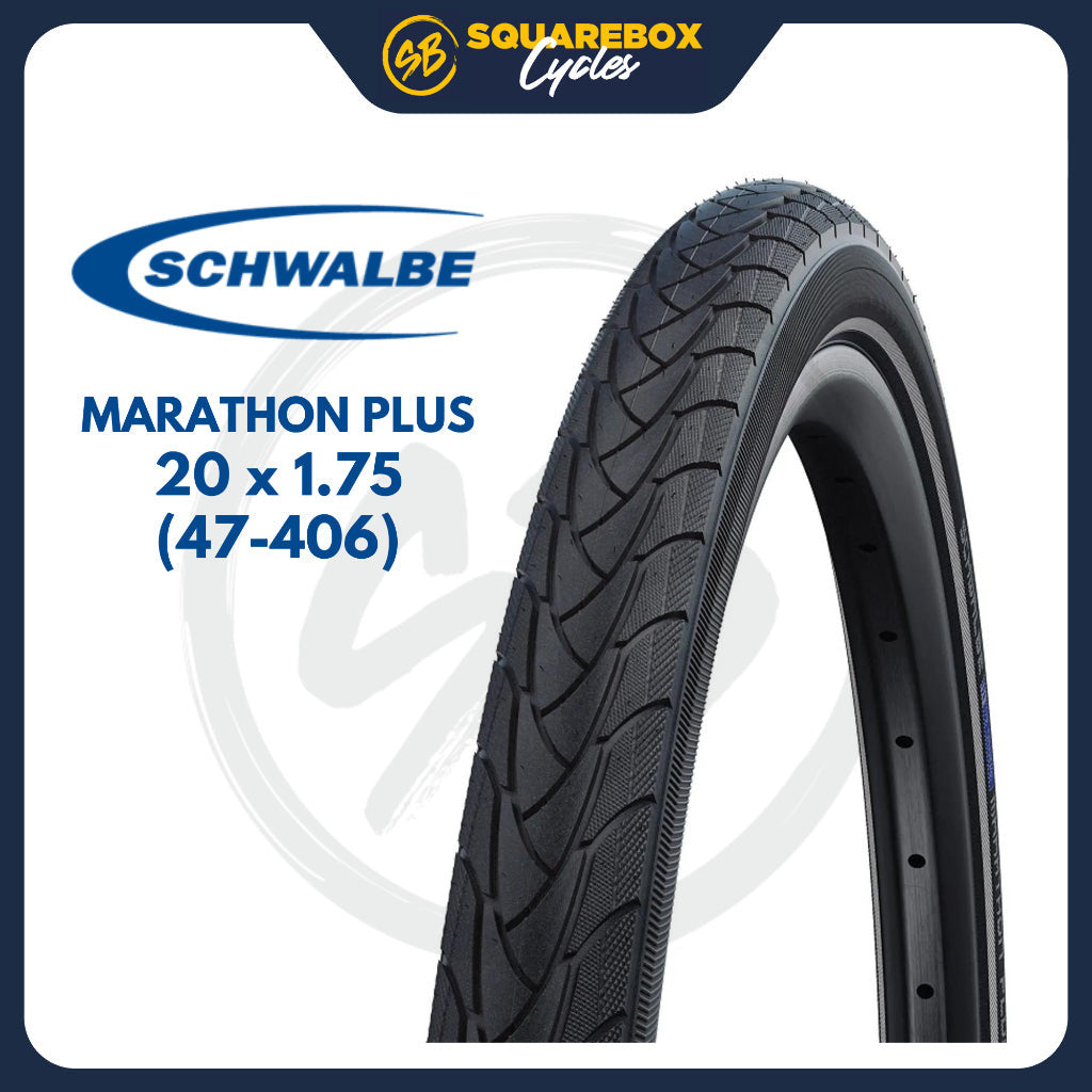 Schwalbe Marathon Plus 20 x 1.75 Tyre (47-406)