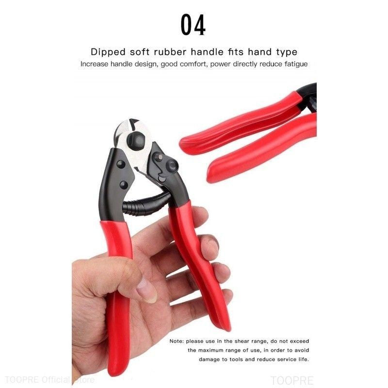 TOOPRE Bicycle Brake Derailleur Cable Cutter MTB Road Bike Shift Inner Nipper Brake Tube Wire Clipping Plier Repair