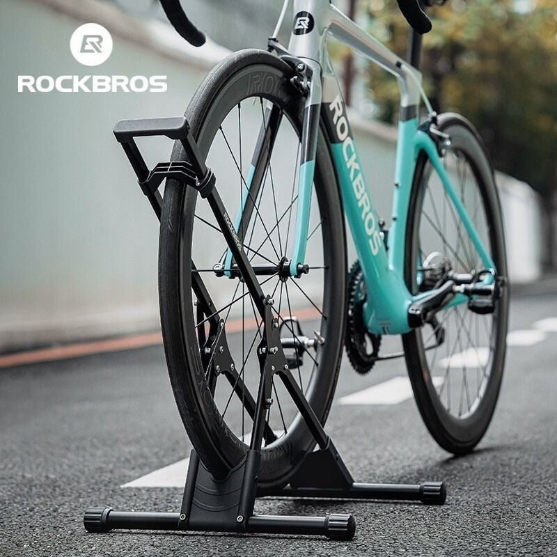 ROCKBROS Bike Parking Stand 20–29" Folding Floor Rack
