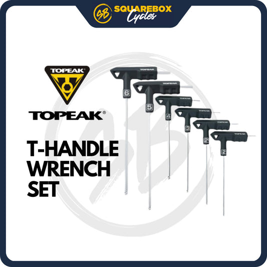 Topeak T-Handle DuroHex Wrench Set 2-6 mm