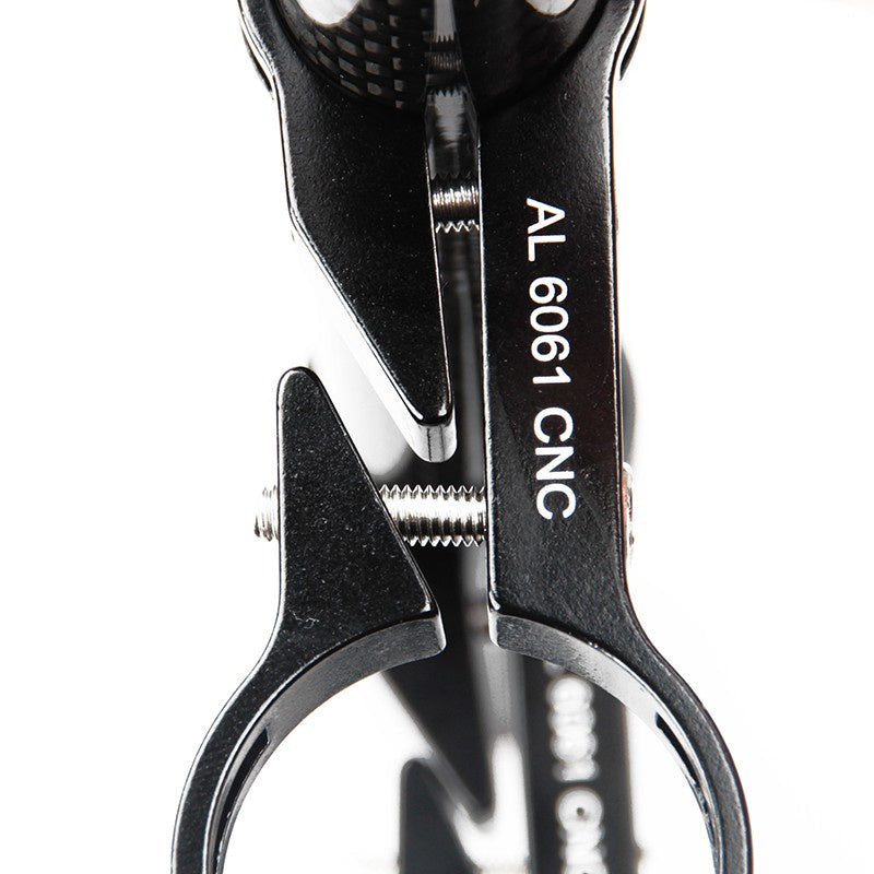 GUB G-202 Carbon Fiber Bicycle Handlebar Extender 20CM Headlight Bracket Lamp Flashlight Holder